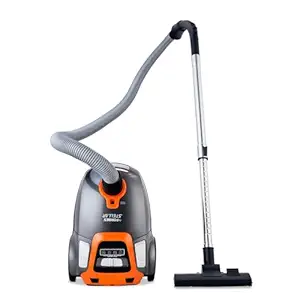 Eureka Forbes Stellar Dry Vacuum Cleaner | 1600 Watts Powerful Suction | Powerful Blower | LED Vario Power | Auto Cord Winder | 2.5 Liters Large Dustbag | 13 Accessories