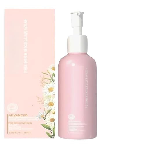 Face Wash for Women – Deep Clean Makeup Removal Foam, Gentle Hydrating Facial Cleanser for Sensitive Skin, Softening Refreshing Formula for Routine Travel Home Use, Skincare 150ml