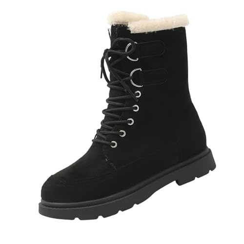 Black Women's Winterized Lace-Up