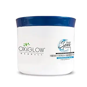 Oxyglow Herbal Hair Spa Cream for all types of Hair and on skin| Control Damaged Hair, Split Hair | 250g | (Pack of 2) | White | for men | for women | Hair Spa Cream