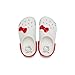Crocs Kids Hello Kitty IAM Classic Clogs for Kids – Round Toe Design – Pivot Heel Strap – Thermoplastic Construction (Toddler) White 6 Toddler M