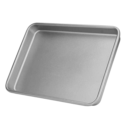 Plaque à pâtisserie rectangulaire en acier inoxydable grande taille pour gâteaux et biscuits - 4