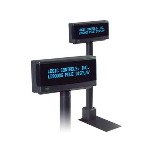 Bematech LDX9000U-GY Pole Display, 2 x 20 Characters, USB, Includes External Power Supply, 9.5 mm Size, Dark Gray