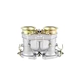 Carburateur Carby Carbu Racing IDF 40 mm IDF 40IDF Downdraft Carb Carburateur avec cuve de carburant allongée Compatible pour Weber Empi