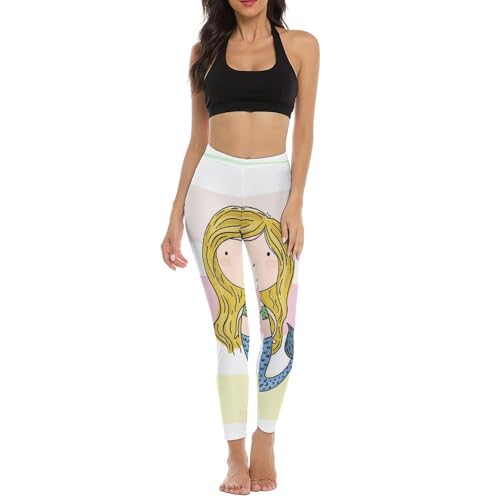 Anceky Mallas Deportivas de Cintura Alta para Mujer, Control de Abdomen (S-2XL)