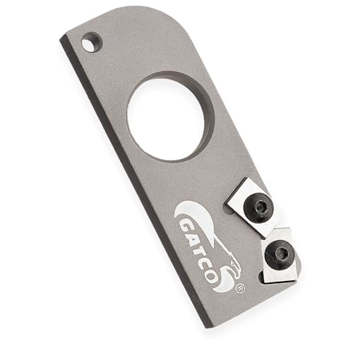 GATCO MCS Military Carbide Sharpener – Manual Pocket Knife Sharpener with 40° Carbide Blades – Compact Handheld Sharpening Tool for Field, Hunting & Outdoor Use – Durable, Lightweight, Portable Design