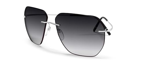 Silhouette Sunglasses TMA Collection 8743 7210 Classic Grey Gradient 60/13/145 3
