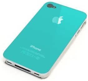 Coque Rigide Bleue Métallisée Pour IPhone 4 - Neuf - Protection Solide
