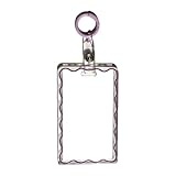 Contenu de l'emballage : 1 pendentif en forme de cœur et pendentif de ligne téléphonique, 1 support de carte photo transparent, cadeau d'anniversaire, de vacances, de Noël pour les écolières, les adolescentes, les étudiants, les filles, les amies, les amies.