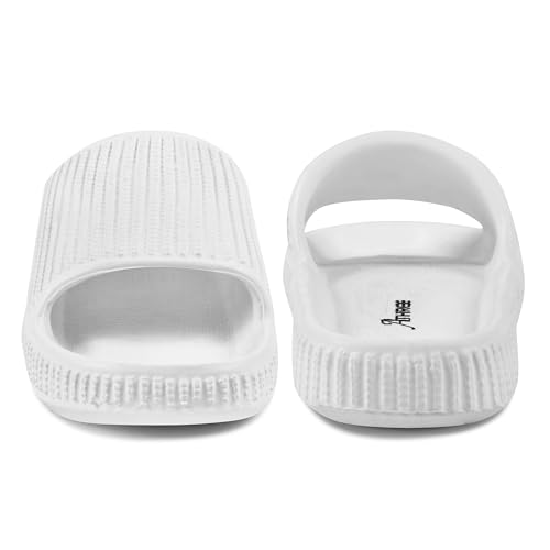 Image of ATHREE Slippers for Man Soft Slides for men | Waterproof Flip Flops with Anti-Skid Sole | Indoor Outdoor Bathroom mens Chappal | Slip-On|Sleepers for men Casual Daily USe | Sliders Pack of 1