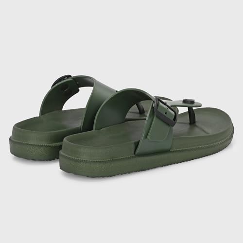 Image of Centrino Slides for Men | Comfortable & Stylish with Soft Insole | Trendy Design with Support Strap | Perfect for Spring Summer Traveling, Walking |Stylish & Everyday Flip Flops for Gents (7306)