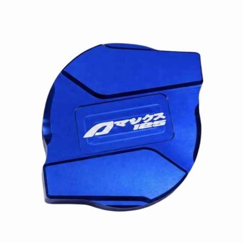 MPD-Fuel Tank Cap CNC BLUE usable Compatible for Aerox 155 aluminium alloy. Moto Planet-image-0