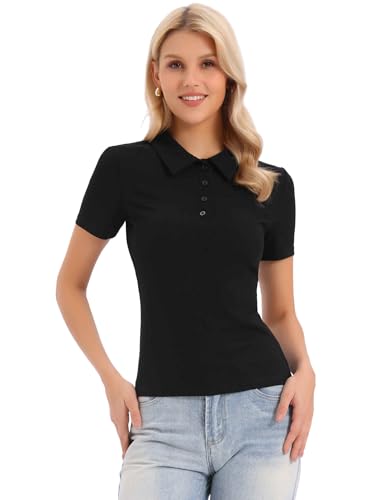 Polo col en V femme Allegra K : fini les hauts inconfortables au travail