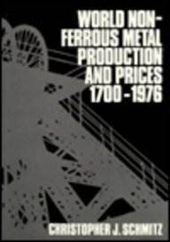 Hardcover World Non-ferrous Metal Production and Prices, 1700-1976 Book