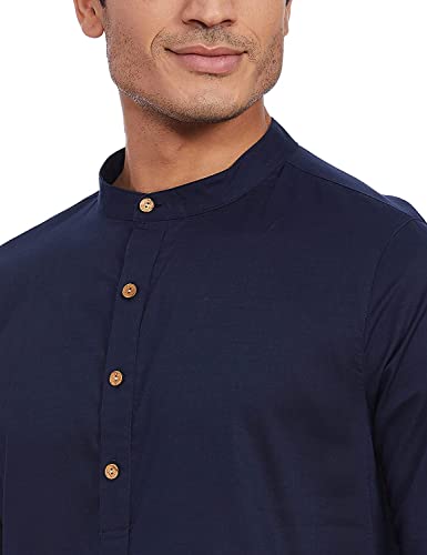 Image of OORA Men's Cotton Kurta & Pajama Set for Birthday,Wedding, Ceremony, Casual, Engagement