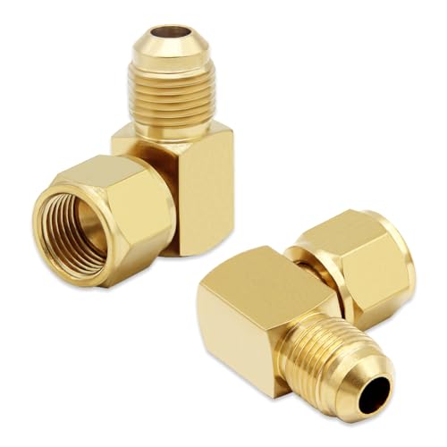 Hooshing 90° Elbow Flare Fitting for Olympian Low Pressure Gas Fired Heaters 3/8