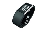 PU-Band Rosendahl Damen-Armbanduhr Watch II Digital schwarz 43123