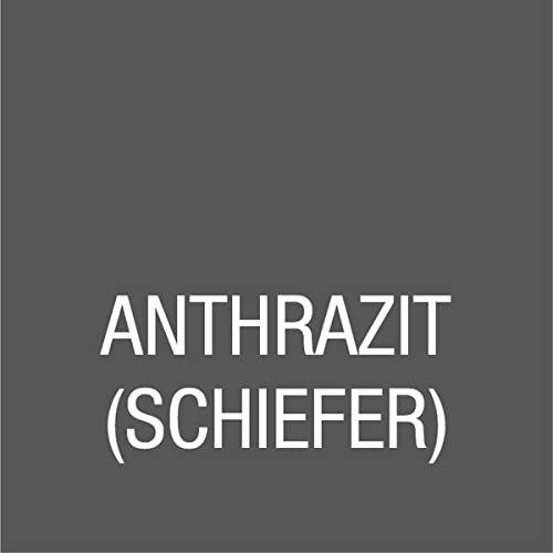 Bondex Dauerschutz Farbe Anthrazit (Schiefer) 0,75 L für 7 m² | Hervorragende Farbstabilität | Wetter- und UV-Schutz - bis zu 12 Jahre | Seidenglänzend | Dauerschutzfarbe | Holzfarbe