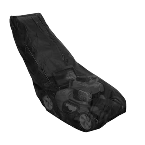 MonoSora Funda para cortacésped de tela Oxford 210D con cordón, impermeable, protección UV para almacenamiento al aire libre, incluye bolsa de transporte