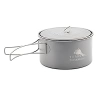 TOAKS Titanium Camping Pot Cup(375ml, 450ml, 550ml, 650ml, 750ml, 800ml, 900ml) (900ml[POT-900-D130]) – Ansicht 2
