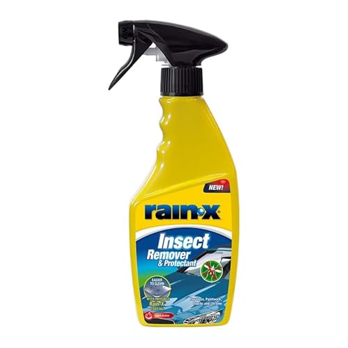 Rain-X Insektenentferner Auto - Entfernt Insektenreste und Vogelkot - Für Windschutzscheibe, Lack & Karosserie - Unsichtbarer Schutz - Einfache Anwendung - 500 ml