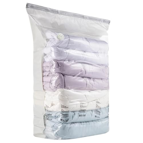 Bolsas de compresión transparente con fuelle reforzado para guardar ropa de invierno 2