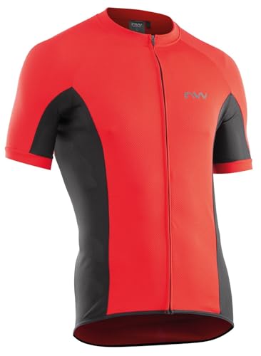 Northwave Force Maglia Maniche Corte Ciclismo MTB Rosso S