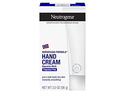 Image of Neutrogena Norwegian Formula Hand Cream, Fragrance-Free (2 Ounce) (Pack of 10)
