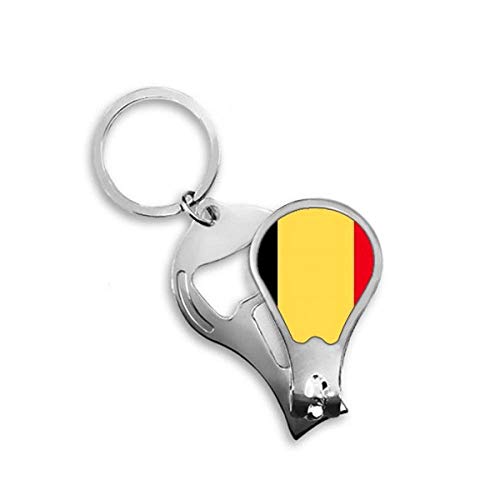 Coupe-ongles de pieds pour ongles épais avec motif drapeau belge