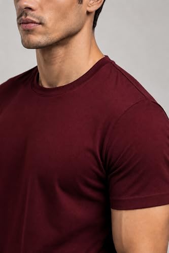 Image of London Hills T Shirt For Man | Men Round Neck Tshirts | Tshirt Shirts Men | Gym T Shirts For mens Workout | T-shirts For Man Cotton Stylish Round Neck T Shirt Half Sleeve Regular Fit Solid Multicolour