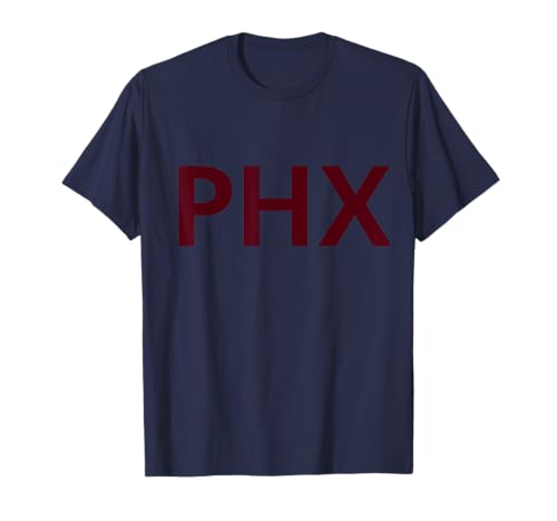 PHX Airport Code-Phoenix Sky Harbor Travel Apparel T-Shirt