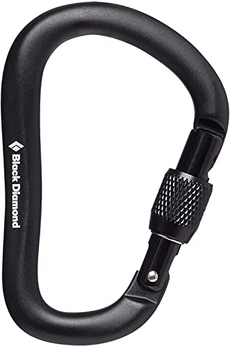 Black Diamond Equipment - RockLock Screwgate Carabiner - Black