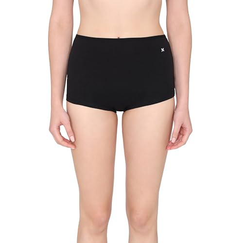 Image of Lavos Boy Shorts for Women, Bamboo Cotton Underwear for Womens, Girls Boys Short Pants for Regular Wear, Mid Waist Soft Elasticated Boxer Briefs, Long Boyshorts Panties for Ladies