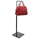 iplusmile Halter Rack Display - 2 Stück Verstellbarer Handtaschenständer - Edelstahl Handtasche Stahlständer für Tasche Hüte Brieftasche Requisiten