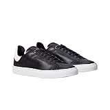 Good Man Brand Men's Italian Leather Legend Z Sneaker, Black/White, Size 11.5