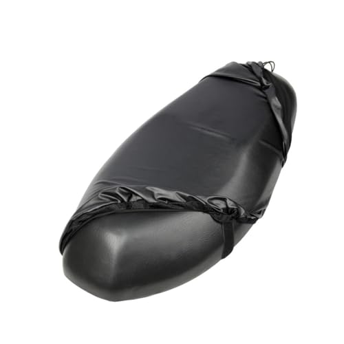 Funda para asiento de motocicleta y scooter elástica de cuero impermeable contra lluvia y polvo