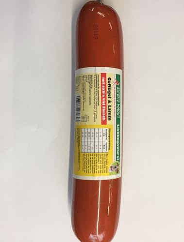 Kiebitzmarkt Lieblingswurst Rind & Geflügel Hundefutter Nassfutter (400 g)