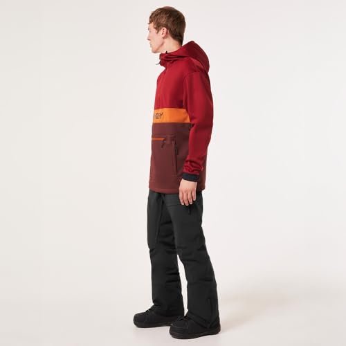 Image of Oakley Men's Thermonuclear Protection Nose Grab Softshell Hoodie
