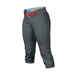EASTON-PROWESS-Fastpitch-GamePractice-Softball-Pant-Womens-Solid Easton PROWESS Fastpitch Game/Practice Softball Pant | Women's | Solid | Charcoal XL