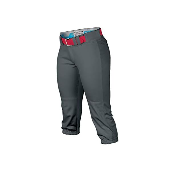 Easton PROWESS Fastpitch Game/Practice Softball Pant | Women's | Solid | Charcoal XL