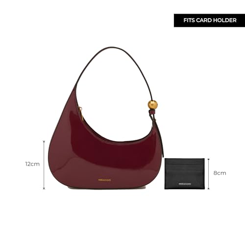 Image of Miraggio Effie Shoulder Bag For Woman | Shoulder Bags For Women | Soft-Shine Handbag | Gift Items For Women