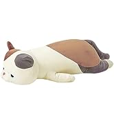 LIV HEART りぶはあと 抱き枕 プレミアムねむねむアニマルズ ミケネコのゆず Lサイズ(全長約69cm) ふわふわ もちもち ぬいぐるみ だきまくら プレゼント58201-10