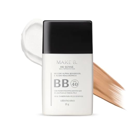 BB Cream Multiprotetor FPS 40 Make B. Sense 25g (Cor 3, 25g)