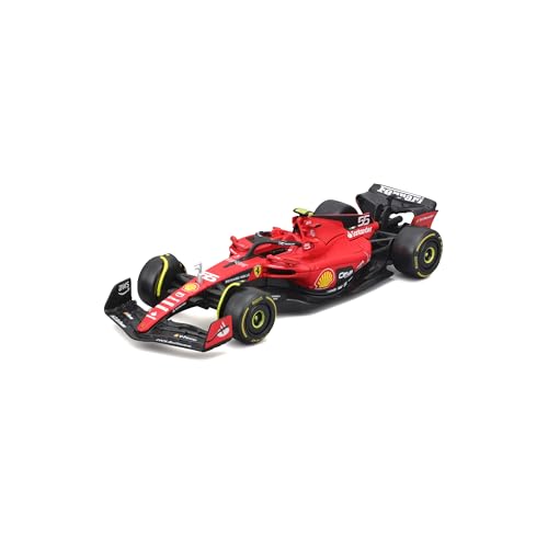 Modelo de auto 1:43 F1 2023 SF23 Charles Leclerc y Carlos Sainz miniatura 6