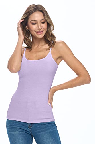 Image of Natural Uniforms Women's Camisole Tank Top-Breathable Cotton Stretch