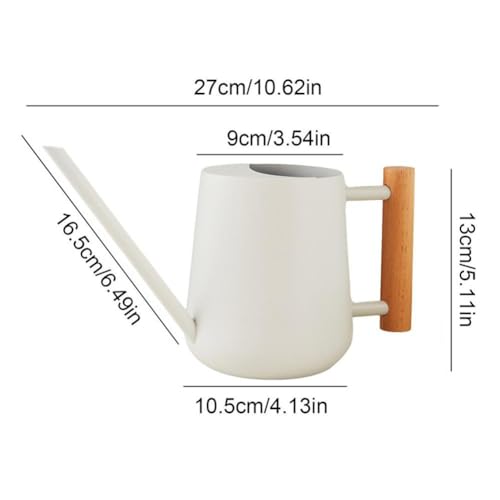 Watering Can Indoor Plants, 30oz/900ml Small Plant Watering Can with Long Spout, Stainless Steel Garden Watering Cans Outdoor Watering Pot for Indoor House Plants Bonsai Flower Decorative