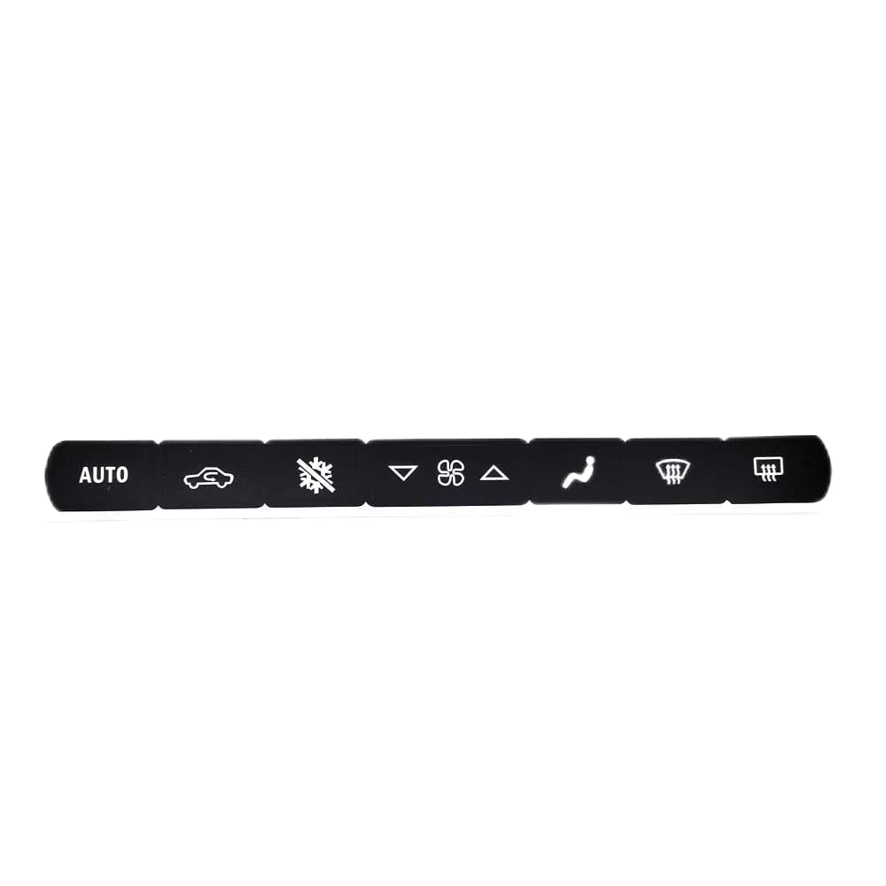 A/C Climate Control Button Repair Decals Stickers for Corvette C6 2005-2013