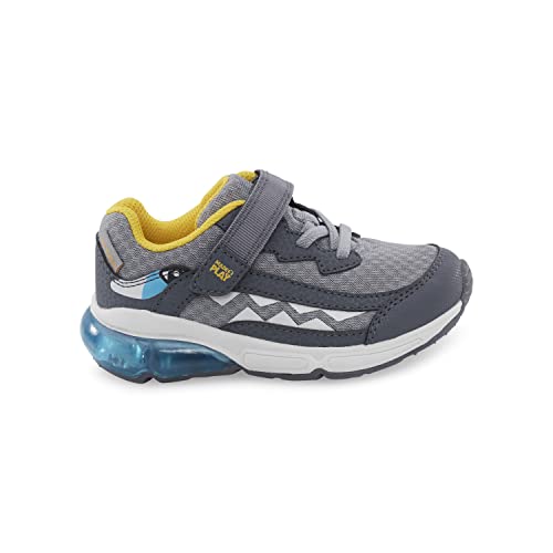 Stride Rite Unisex-Child M2p Lighted Reptile Light-Up Sneaker3