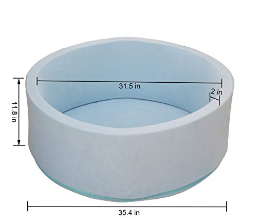 image for LANGXUN Pit Ball Kiddie Dry Pools, Kids Ball Pit Playpen for Baby Kids