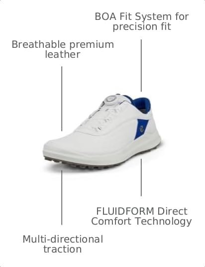Image of ECCO Golf Core BOA Waterproof Golf Shoe